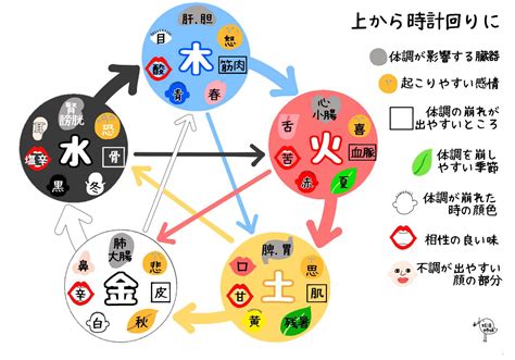 日本五行|【五行思想とは】陰陽説との関連から日本への影響ま。